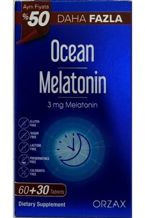 Melatonin Economic Package 90 Tablets - Ocean