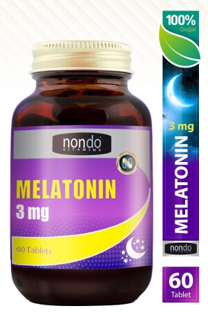 MNZ- melatonin 3 Mg 60 حبوب منع الحمل - Nondo