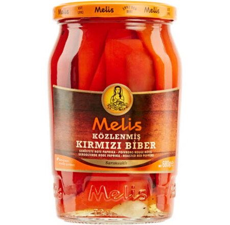 Melis Paprika Rote Geröstet 720ml - Melis
