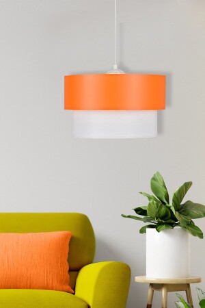 Melon Pasta Orange White Chandelier 661 - D-light