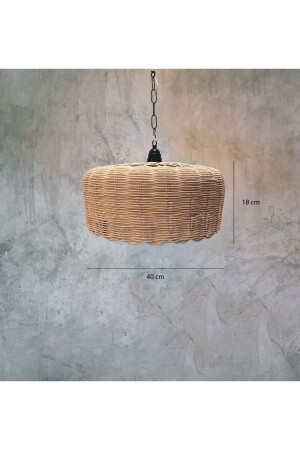 Meltem Rattan - Bambu Sarkıt Avize AVZR01 - ATELİERNİSAN