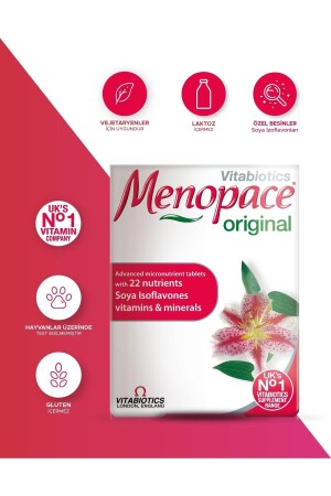 Menopace Original 30 Tablets - Vitabiotics