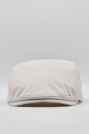 Men's 100% Cotton Linen Summer Cap Hat - Light Beige TXE9CEF60B209 - Külah