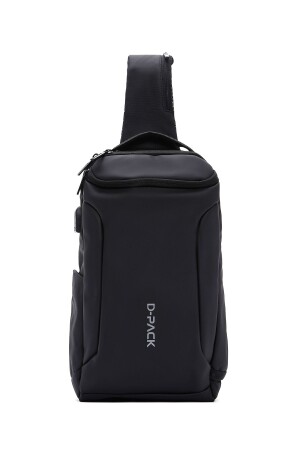 Men's D-PACK Fabric Crossbody Bag - Derimod