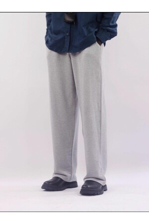 Men's Gray Straight Leg Seasonal Sweatpants - Fitgo