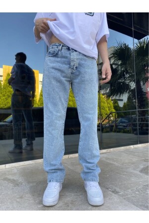 Men's Ice Blue Baggy Trousers - Viking's Line