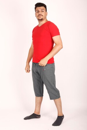 Men's Linen Fabric Raw Cloth Summer Comfortable Bermuda Capri - Fatella