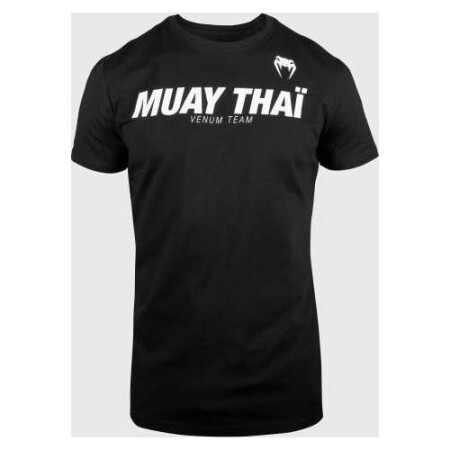 Men's T-shirt Venum Muay Thai VT - Black/White - Venum