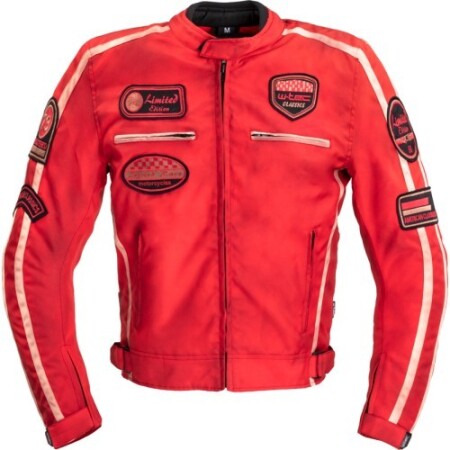 Men's textile jacket W-TEC Patriot Red - Red - W-TEC