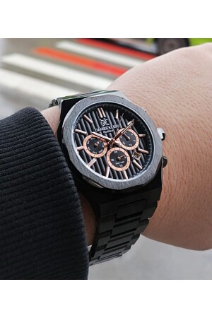 Men's Wristwatch 3 Atm Waterproof Functions Active Stainless Steel Machine Guaranteed DK. 18. 03. 23. K2 - Daniel Klein