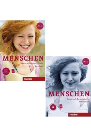 Menschen A1. 1 : Kursbuch + Arbeitsbuch Mit Online Ar + Audio-cd - Hueber Yayınları