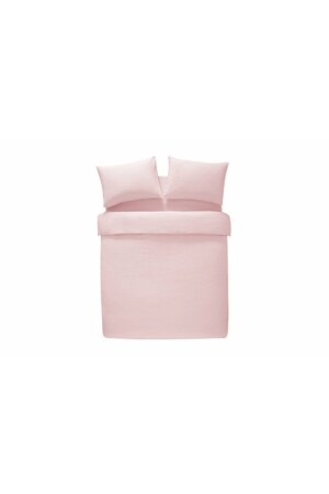 Mer-tim Double Cotton Ranforce Elastic Duvet Cover Set 200x220 - Dust Pink MERTM000639 - mer-tim ezberbozan ev tekstili