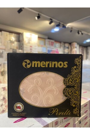 Merinos Pırıltı Doppeldecke (Glitzer) - Sarar