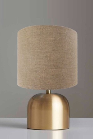 Merry Modern Metal Plastered Leg Fabric Head Lampshade Table Lamp MERRYGOLDÇUVAL - trend avize