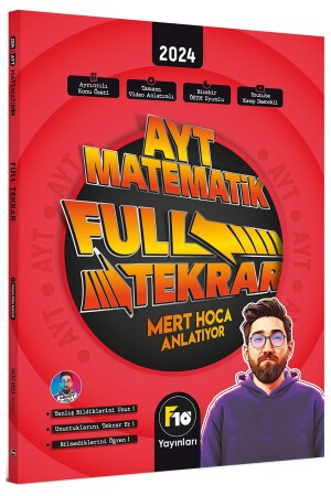 Mert Hoca Ayt Mathematics Full Review Video Textbook - F10 Yayınları