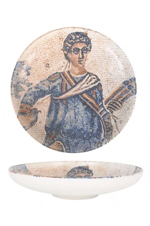 Mesopotamia Archer Hygge 28 Cm Deep Plate S-mt-mzpahyg28ck TYC00684459298 - Bonna