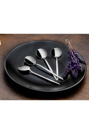 Mess Steel 6 Teaspoon Plain EVİMALEM3390 - ÖZLİFE