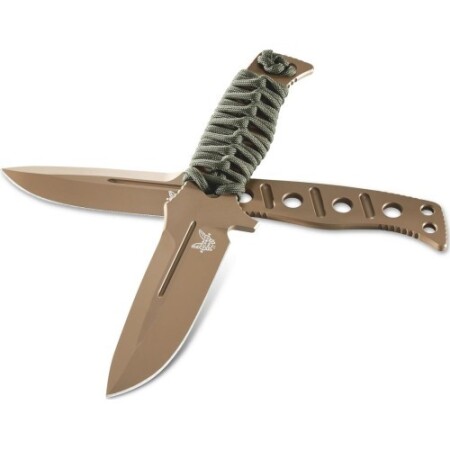 Messer Benchmade 375FE-1 FESTSTEHEND ADAMAS Flache Erde - Benchmade