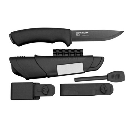 Messer MUSS Bushcraft Survival Schwarz - Morakniv