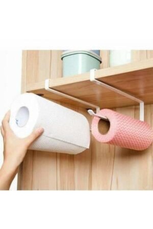 Metal 2 Cm Kalınlık Raf Altı Kağıt Havlu Fincan Askılığı - Mucize Home