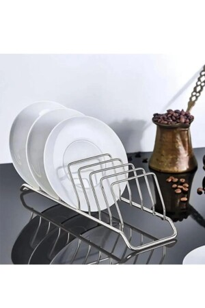 Metal 9 Compartment Plate Dish Rack - Cephome