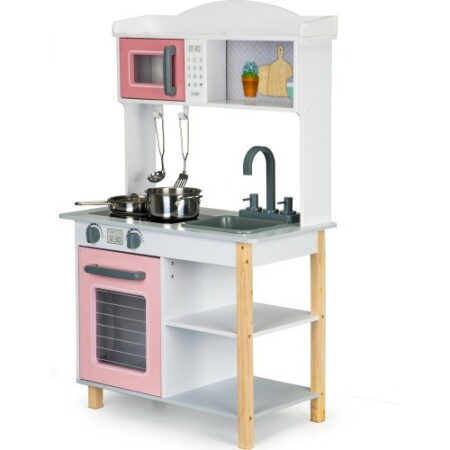 Metal aksesuarlı ahşap mutfak, Ecotoys - Eco Toys