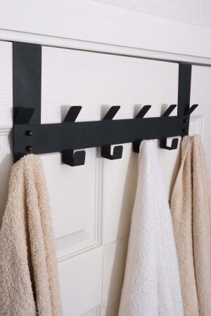 Metal American Door Back Hanger with Screw Organizer Hanger Rack and Bathroom Door Back with Screw - Risingmaber