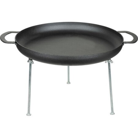 Metal ateş çukuru tabağı FoxOutdoor, 44cm - FoxOutdoor