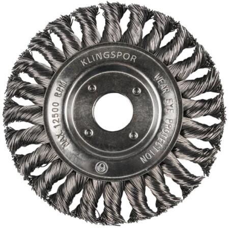 Metal brush KLINGSPOR BR 600 Z 125x14x22,23mm - Klingspor