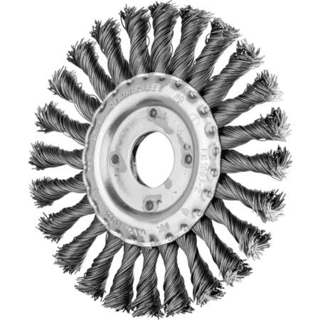 Metal brush PFERD RBG ST 0.5 125x12x22mm - Pferd