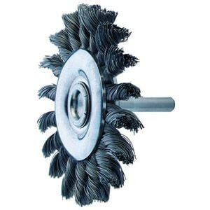 Metal brush with handle 70x6mm PFERD RBG ST 0.3 - Pferd