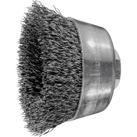Metal cup brush Ø60mm PFERD TBU ST 0.3 - Pferd
