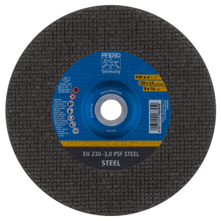 Metal cutting disc PFERD EH 230x3.0mm A24 P PSF - Pferd