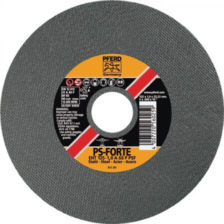 Metal cutting disc PFERD EHT 115x1.6 A46 P PSF - Pferd