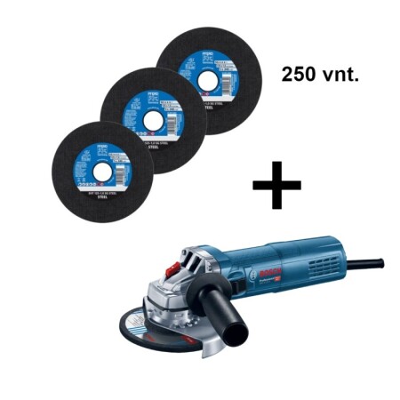 Metal cutting disc set PFERD EHT 125x1.0mm A60 S SG with accessory - Pferd