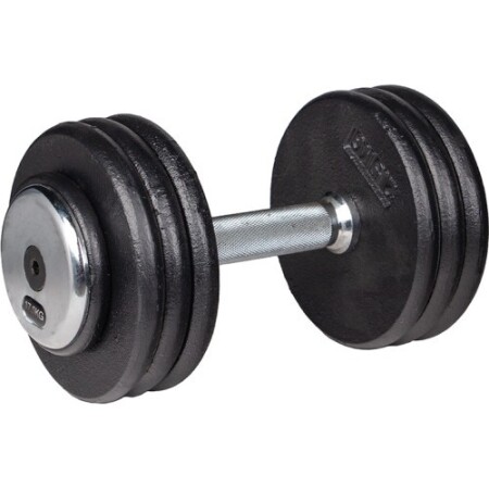 Metal Dumbbell inSPORTline PROfist 17.5kg - inSPORTline