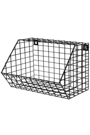 Metal Kitchen Wall Basket Decorative Bathroom Shelf WD-232 WD232 - Genel Markalar