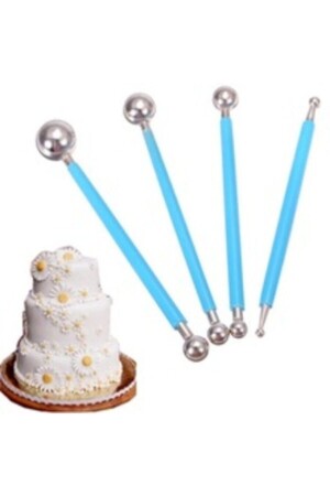 Metal Marzipan 4'lü Set MARZİPAN METAL 8Lİ - Genel Markalar