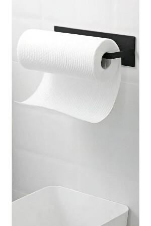 Metal Matte Black Paper Roll Towel Holder - Dijidec