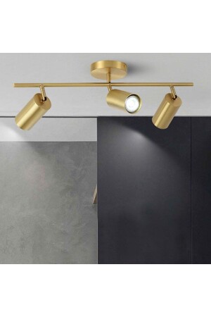 Metal Modern 3 Piece Antique Coating Articulated LED Spotlight Chandelier with Daylight Bulb ry802197sy - Rsylight