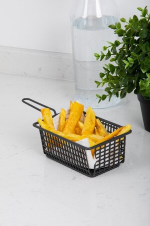 Metal Potato And Snack Presentation Basket No2 Medium 3465884 - Yavuz Metal