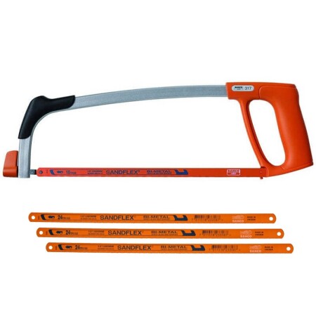 Metal saw frame BAHCO 300mm with accessory - Sandvik-Bahco