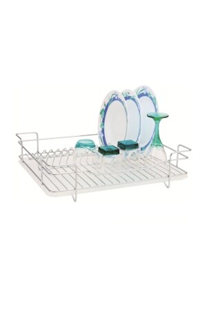 Metal Single Tier Plate Rack Dish Basket - Ece