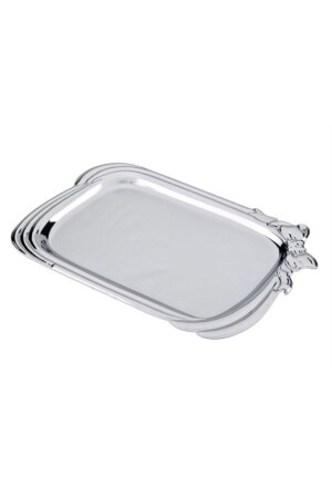 Metal Sunum 2 Li Küçük Tepsi 26x18cm PM10013864 - Paşabahçe