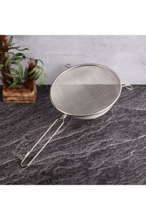 Metal Süzgeç Ince Gözlü Süzgeç 25 Cm RoseRoi-2719925-1206 - RoseRoi