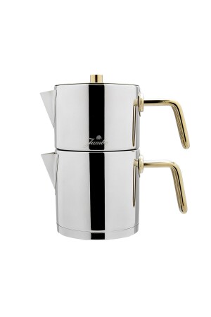 Metalix Titanium Gold Teapot - Jumbo