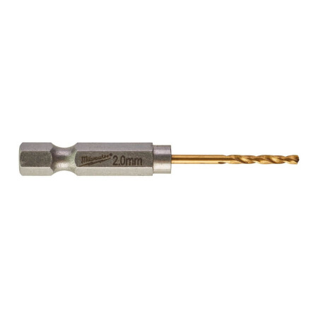 Metallbohrer MILWAUKEE Shockwave HSS-G TIN, 2 Stück. - Milwaukee Accessories