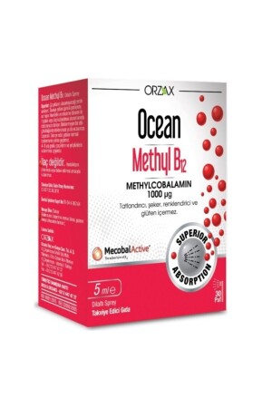 Methyl 1000mcg B12 Spray 5ml - Ocean