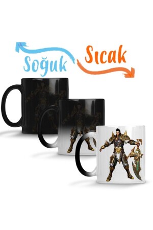 Metin2 Guerreiro 02 Magic Mug Cup Porcelain SK4082 - Baskı Dükkanı