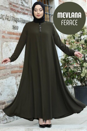 Mevlana Abaya Khaki (GREEN) - Asilnur